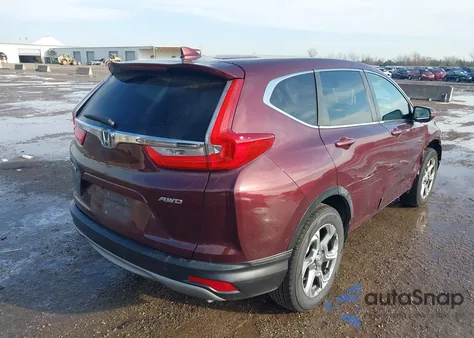 2017 Honda Cr-V Ex-L/Ex-L Navi from USA, damaged, VIN 5J6RW2H85HL060534